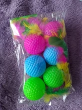 Golf-Ball Ball-Toy Cat Toy Pet-Supplies Interactive Kitten Plastic Funny with Teaser