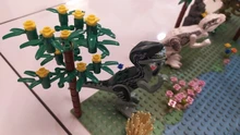 Bricks Kids Toys Building-Blocks Action Figures World-Tree Animal Jurassic Dinosaur Forest