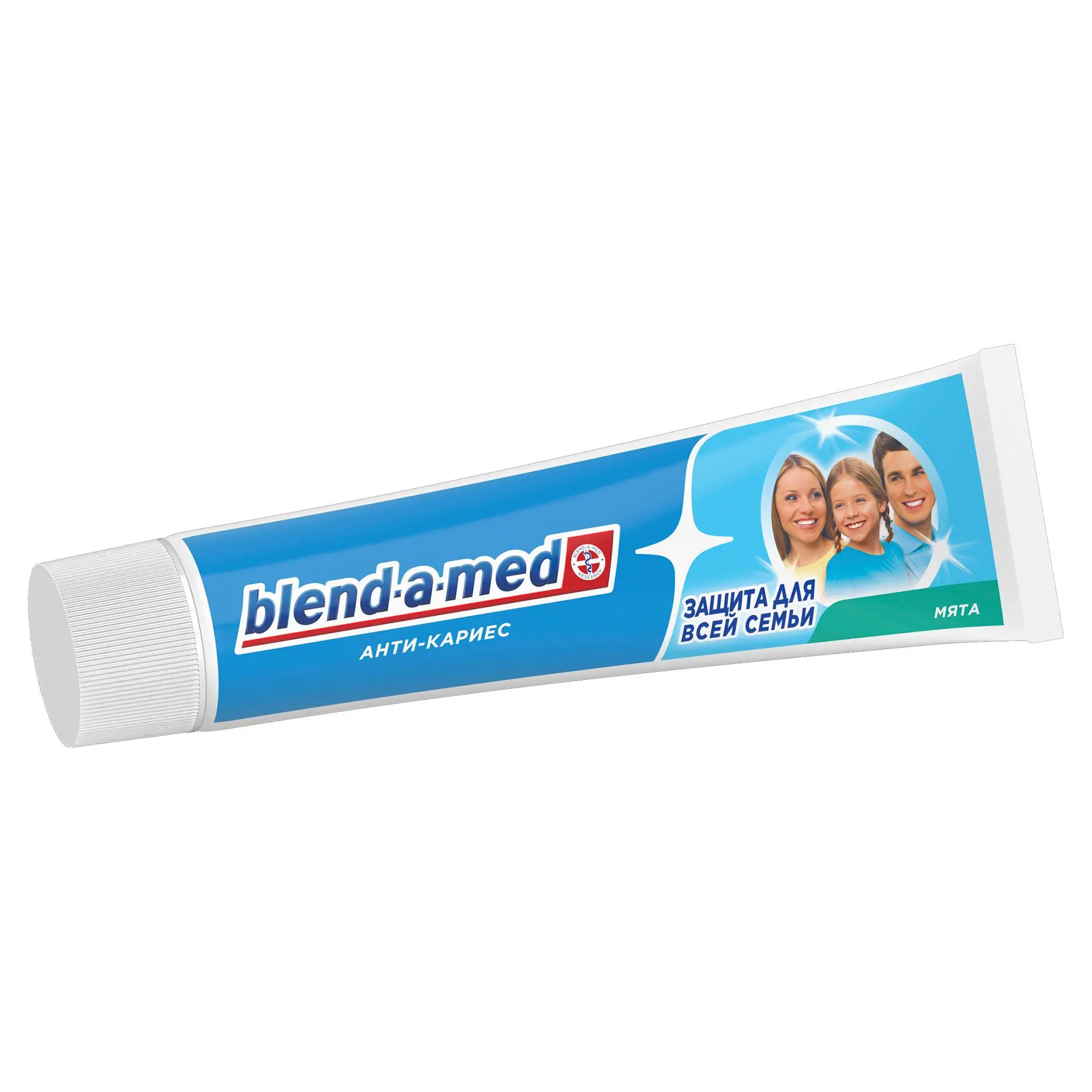 Зубная паста Blend-a-med Анти-кариес Защита для всей семьи, Мята, 100 мл