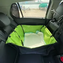 CAWAYI KENNEL Pet Carriers Dog Car Seat Cover Carrying for Dogs Cats Mat Blanket Rear