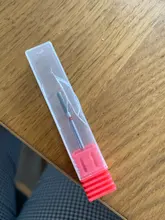 ERUIKA-taladro de uñas de diamante, limas de cilindro suave, Lima eléctrica, cortaúñas, máquina de manicura profesional, herramienta de molinos de uñas, 1 ud.