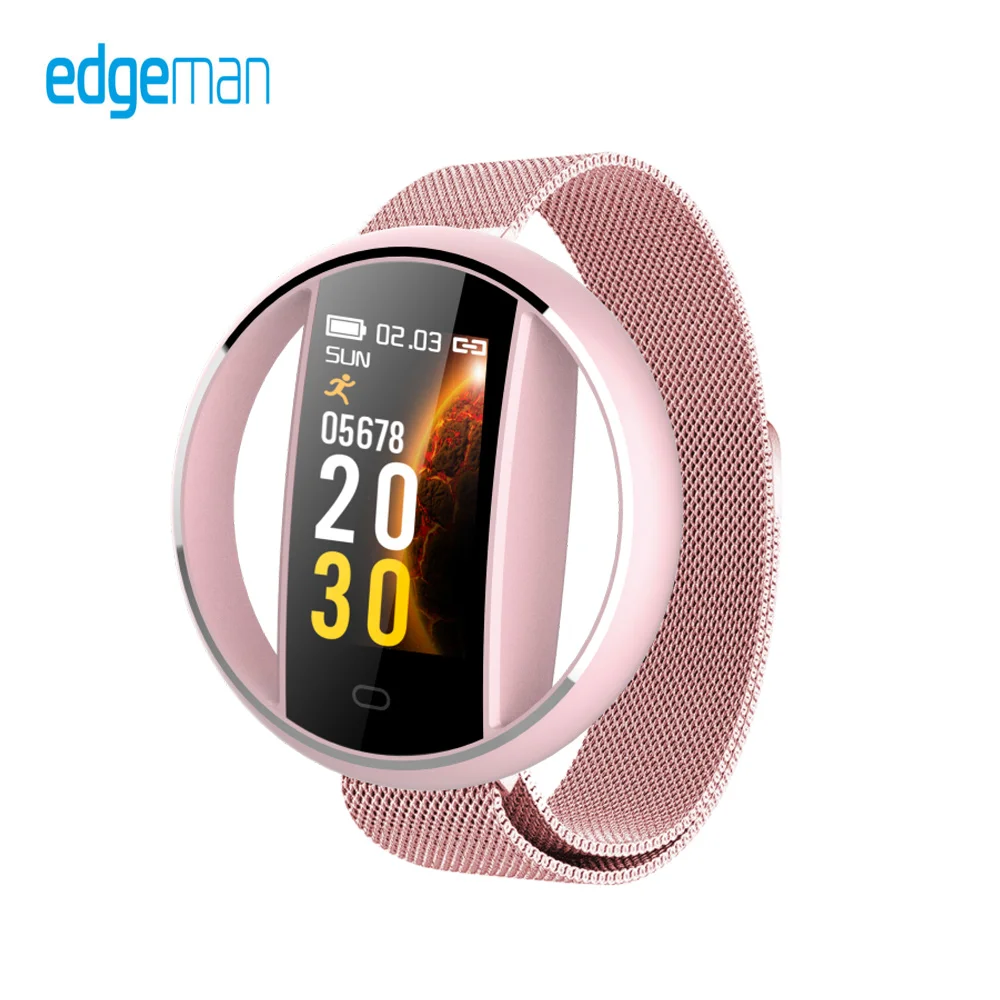 

EHUNT Smart Watch Bluetooth Step Heart Rate Blood Pressure Oxygen Sleep Monitoring Detection IP67 Waterproof Multiple Dial