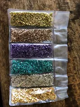 Relleno de piedras de vidrio roto para decoración de uñas, molde para relleno de resina, manualidades, Diy, fabricación de joyas