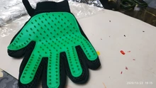 Guantes de aseo de mascotas Deshedding guantes para cepillar eficaz limpieza masaje Animal Baño de pelo de gato perro peines