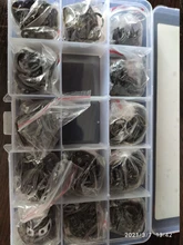 NINDEJIN-Juego de anillos de retención de presión, clip de circlip externo, acero inoxidable, acero al carbono, 5-19mm, 480 Uds.