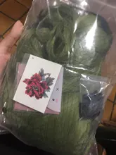 Peluca de cabello sintético para mujer, pelo negro y verde de 24 pulgadas con volante grande y flequillo, estilo africano y americano, fibra resistente al calor