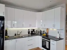 Manijas de armario cuadradas de acero inoxidable, tiradores de cajón de armario, puerta de baño, tirador para muebles de cocina, color negro, 3-15 pulgadas