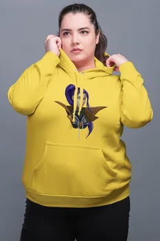 

Angemiel Wear lol Caitlyn Yellow Women 'S Hooded Sweatshirt