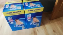Set de 2 Packs Pañales Dodot Bebé Seco, Pack Ahorro, El Único pañal con Canales de Aire, Talla 2 (312 uds), Talla 3 (280 uds), Talla 4 (256 uds) y Talla 5 (232 uds)
