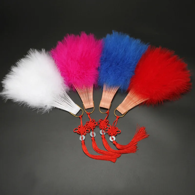 Folding Fan Hand Fan Chinese Knot Decoration For Party Dance
