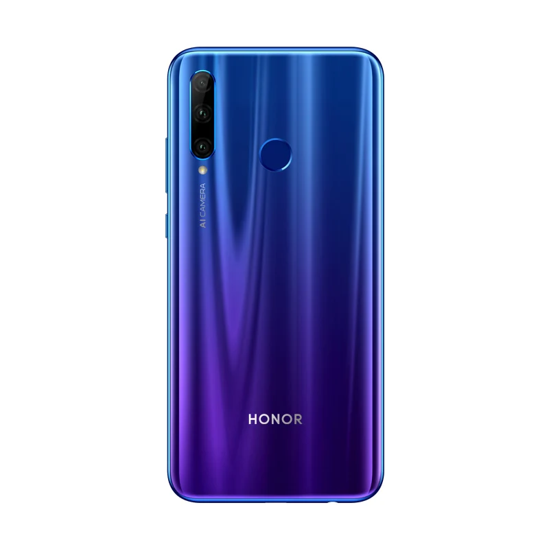 Cмартфон HONOR 10i 128 ГБ 【официальная гарантия, быстрая из России】ПРОМОКОД YEAR1000 - Цвет: Мерцающий синий