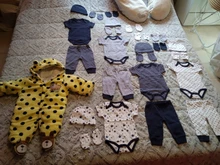 Conjunto de ropa de algodón para bebé, monos, pantalones, sombreros y guantes, Unisex, 2021