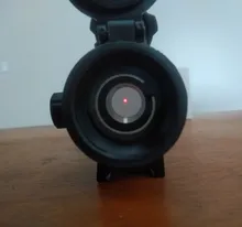 DIANA-Mira telescópica para rifle de caza, visor óptico táctico con punto verde y rojo ajustado a carril con alcance 2x40, 3x42, 3x44, 1x40 para 11/20mm