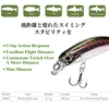 TSURINOYA приманки Minnow DW67, приманка для рыбалки, набор для рыбалки со 60 мм 6,1g 6 шт искусственная наживка воблер, щука бас воблер, твердая приманка, ... ► Фото 2/6