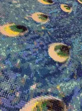 Kit de pintura de diamantes DIY de pavo real, bordado de diamantes, arte floral, cuadro completo, decoración del hogar, regalos hechos a mano