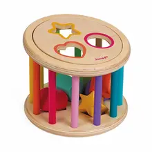 Сортер "Барабан с разноцветными фигурами"