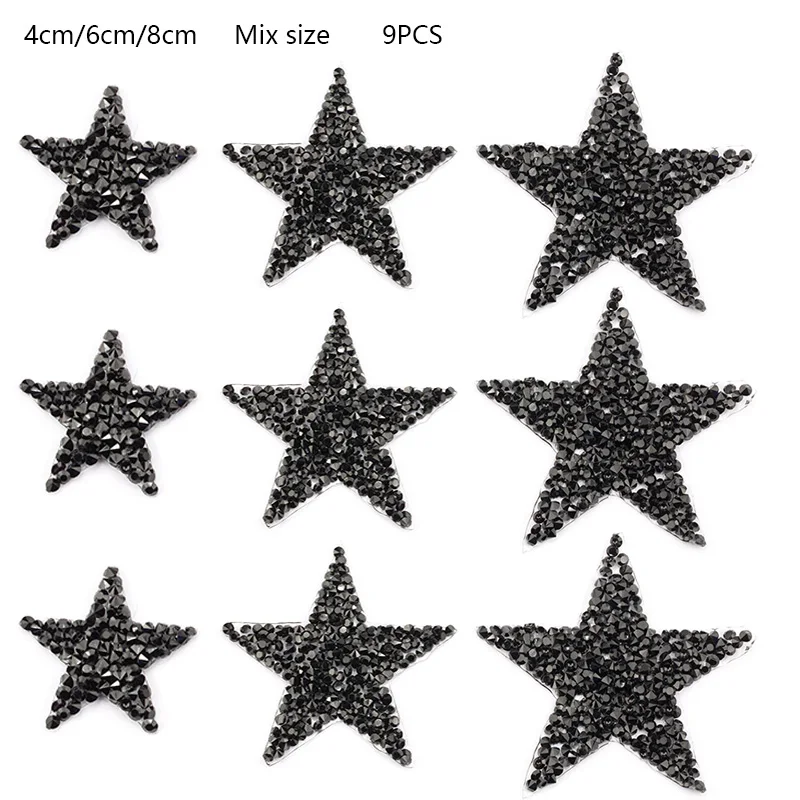 Black 9pcs