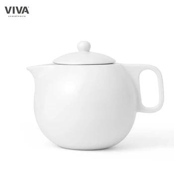 

Чайник заварочный VIVA Scandinavia ""Jaimi"" с ситечком 0,9л, белый, V76002