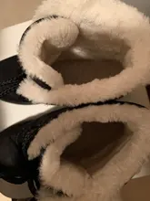 Las mujeres invierno Botas botines de Mujer invierno zapatos de Mujer Botas para la nieve Botas Mujer caliente de la felpa zapatos de Mujer de talla grande 44