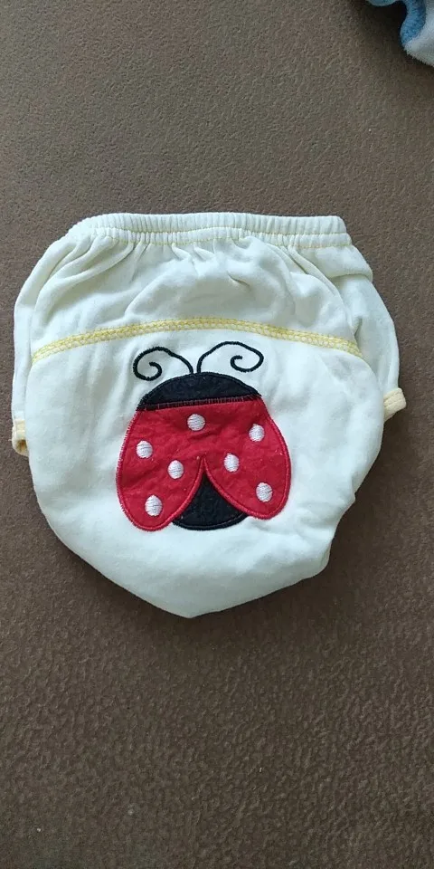 Washable Baby Diapers Reusable Cloth Nappies Waterproof Newborn Cotton Diaper Cover For Children Training Pants Potty Underwear photo review