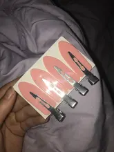 Pinzas para el pelo sin costuras ni curva para mujer y niña, pasador de flequillo lateral con flecos, accesorios para el lavado de la cara, 4 Uds./1 ud.