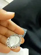Glass Cabochons Bezels Cameo Pendants Blank-Tray Base-Setting Jewelry-Making 18x25mm