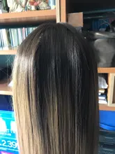 FASHION IDOL-pelucas de pelo sintético largo para mujeres negras, pelo liso de 38 pulgadas, fibra de alta temperatura, Rubio degradado, Cosplay