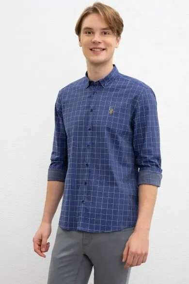 U.S. POLO ASSN. Квадратный тонкая рубашка