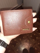 Cartera corta de alta calidad para hombre, monedero de cuero genuino, garantía de calidad, novedad de 2018, envío gratis