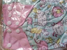 [Simfamily] 6 uds pañal + 6 uds insertar pañal de tela lavable cubierta de pañal ajustable reutilizable de tela pañales disponibles cubierta de pañal