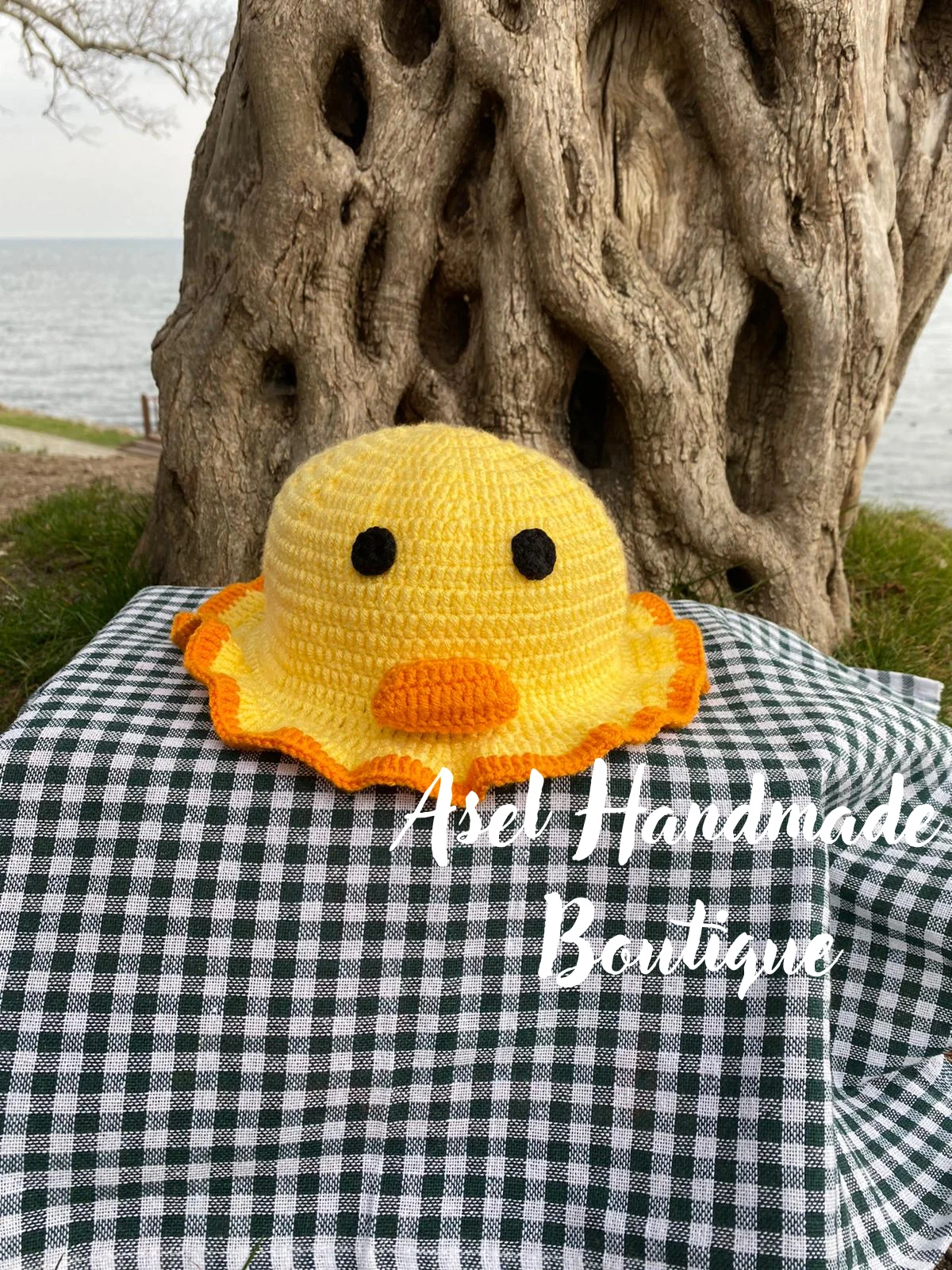 Crochet Duck Hat