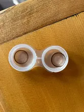 OVOLOOK-2pcs/par de lentes de Color dorado, lentillas bonitas de 6 tonos, lentillas de Color dorado (diámetro: 14,5mm)