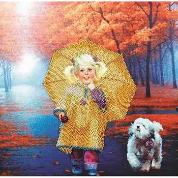 

Вн1013 set for embroidery alisena 'for a walk '30*30 cm