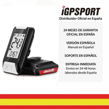 

IGPSPORT iGS130 (Spanish Version)-Cyclocomputer bicycle GPS and cycling. Data recording and routes. IPX7. No wires 2.0"