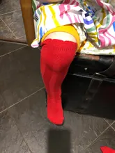 YWHUANSEN-Calcetines transpirables de encaje de algodón para niña, medias hasta la rodilla, para primavera, otoño e invierno, 1 par