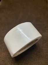 Pegatina de Pvc transparente para álbum de recortes, etiquetas de sello de noche, Pegatinas transparentes, adhesivo impermeable, rollo de 500 Uds.