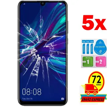 

5x Protectors Screen Tempered Glass for for HUAWEI P SMART PLUS 2019 (Not Full SEE INFO) KIT