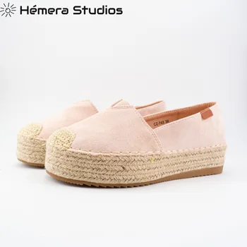 

WOMAN sandals 2020 SUMMER ESPARTOS BUCKLE ESPARTO platform wedge espadrille flat beach sandal open multicolor