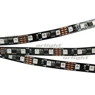 

024600(1) ribbon spi-5000-5060-60 12v CX3 RGB-Auto (Black 10mm, 13.2 W/M, IP20)-5 m. Arlight