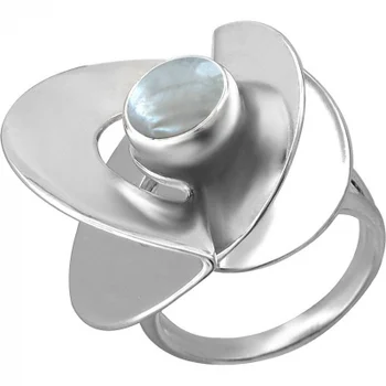 

Esthete ring with Silver Mother of Pearl