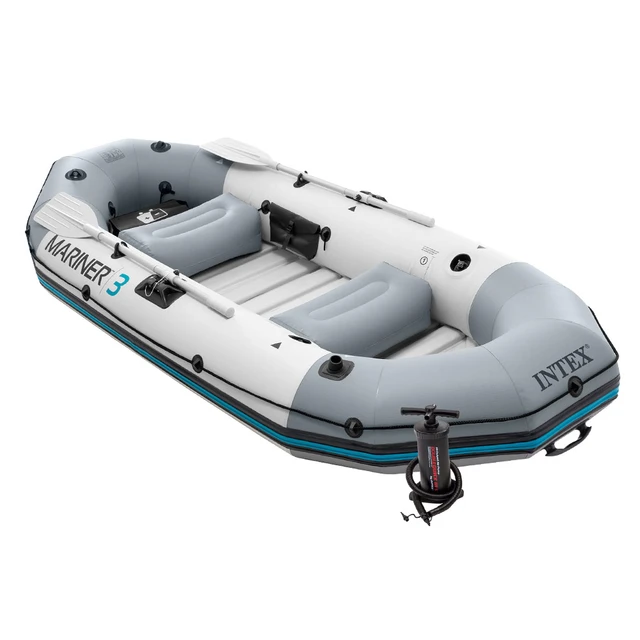 Inflatable boat Intex Mariner with 2 oars, water sports, outdoor