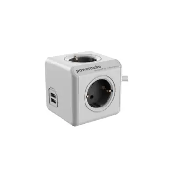 

Allocacoc 1407/DEEUPC 4AC outlet(s) 3m gray, white extension cords and multiple