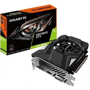 

GRAPHICS CARD GIGABYTE GEFORCE GTX 1650 SUPER OC - 1740MHZ - 4GB GDDR6 - PCIE X16 3.0 - HDMI - DVI-D - DISPLAYPORT