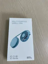 Ventilador de aire frío portátil para el hogar y la Oficina, miniventilador deportivo recargable con USB, manos libres para colgar en el cuello, 3 velocidades, ajustable