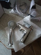 Bathroom Basin Faucet Tap-Sink-Faucet-Mixer Shower-Head Chrome Single-Handle Hot-And-Cold-Water-Hose