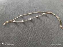 Modyle Bohemia 2 unids/set tobilleras para mujeres pie 2019 Accesorios de playa verano descalzo pulsera para sandalias tobillo en la pierna de la mujer