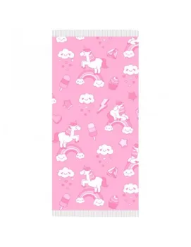 

▷ Cotton unicorns PAREO towel
