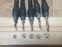 Drill-Bit-Set Countersink-Drill Pilot-Holes Woodworking A-Wrench Screw-Sizes with 5pcs