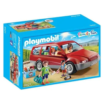 

Playset Family Fun Car Playmobil 9421 Red