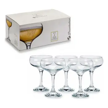 

Flat champagne and cava glass Paşabahçe (6 Pieces) (21,5 x 13,5 x 32 cm)